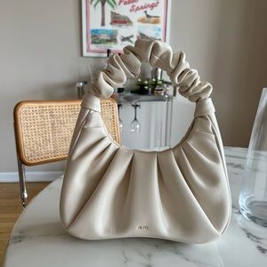 JW PEI Gabbi Ruched Hobo Handbag - Ivory